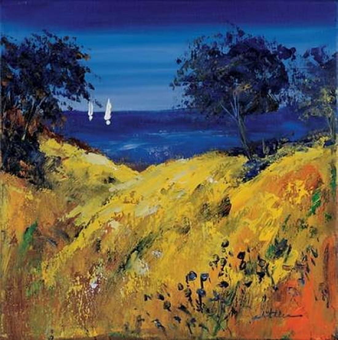 Posterazzi The sea and boats Canvas Art - Katharina Schottler (24 x 24)