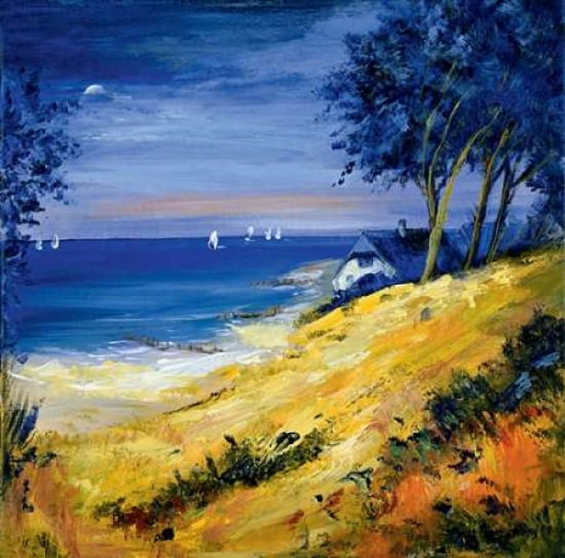 Posterazzi The sea and home Canvas Art - Katharina Schottler (24 x 24)