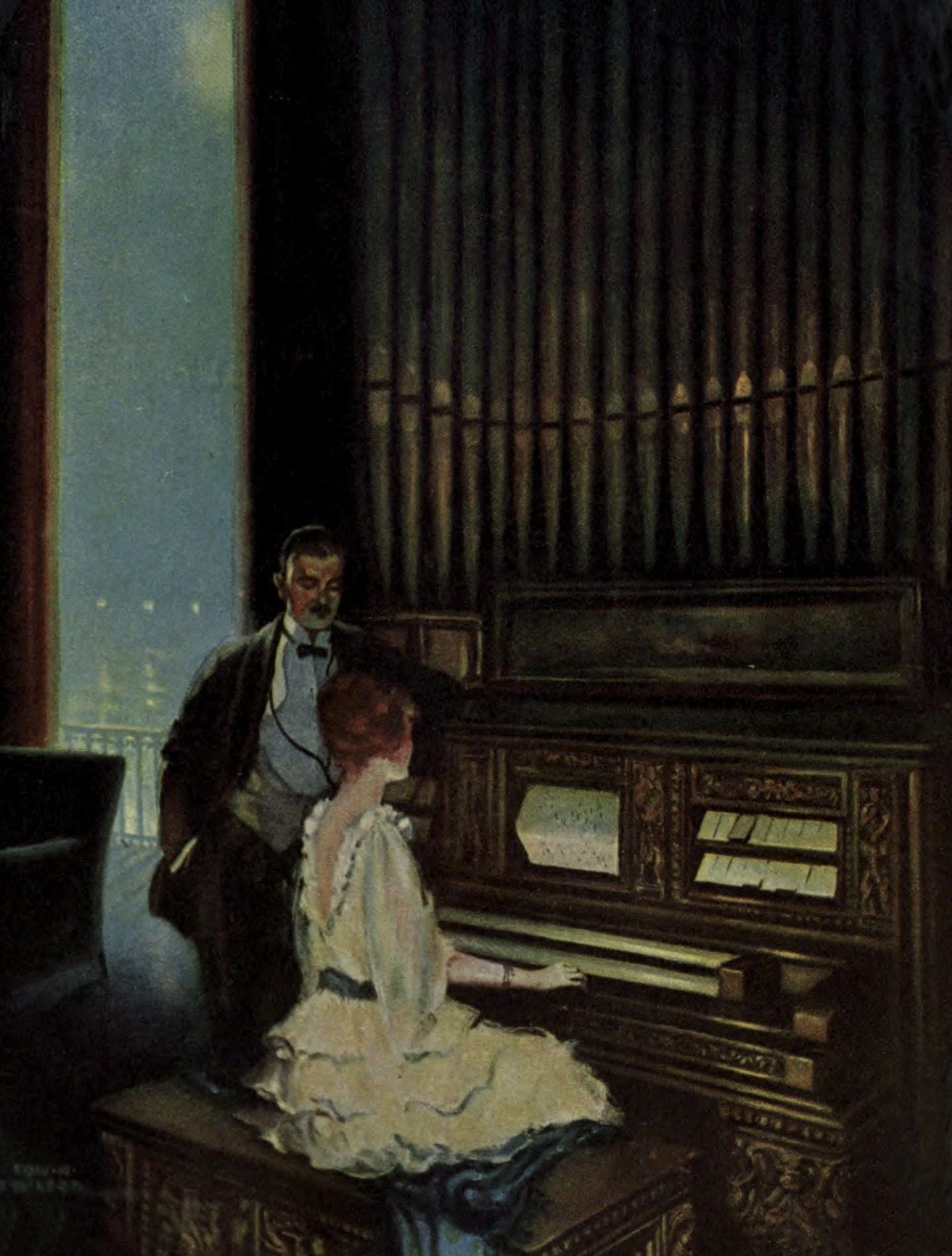 Posterazzi Theatre Magazine 30 1919 Estey Organ Canvas Art - Unknown (24 x 36)