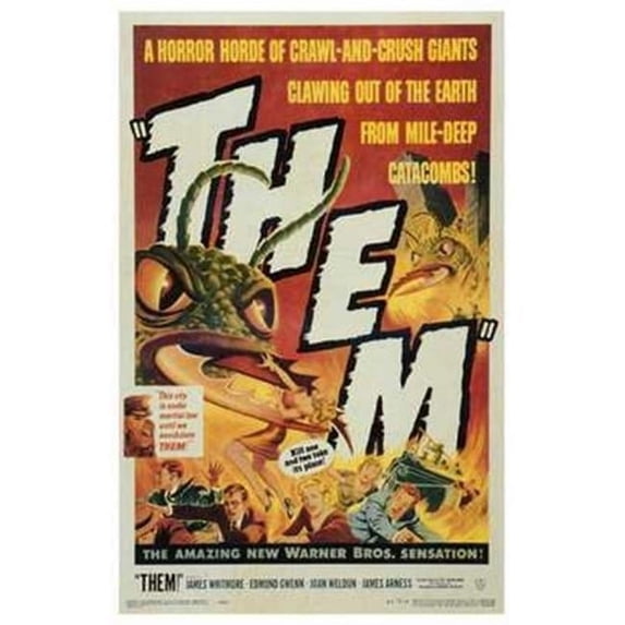 Posterazzi Them Movie Poster - 11 x 17 in.