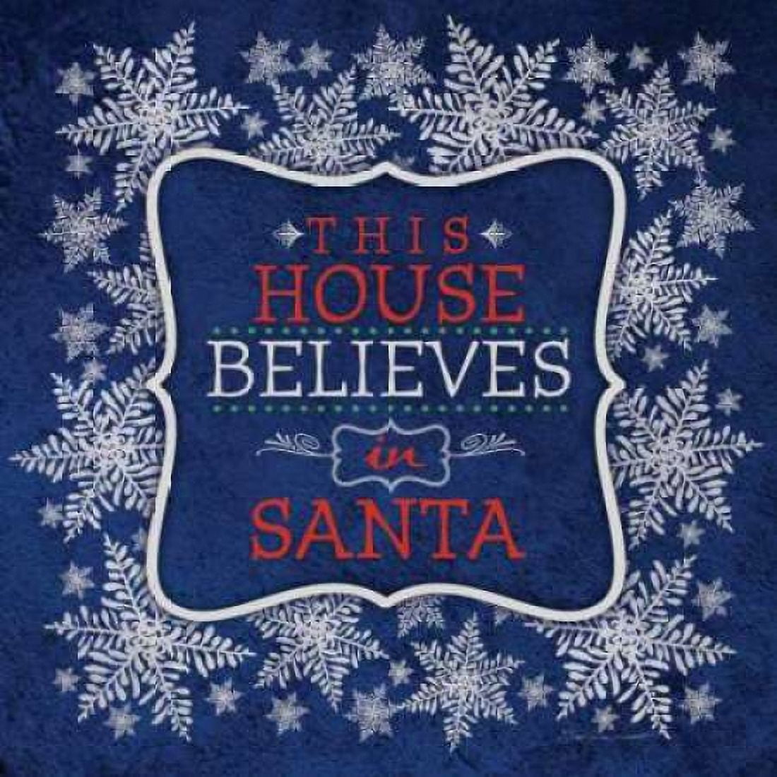 Posterazzi This House Blue Canvas Art - Stephanie Marrott (24 x 24)