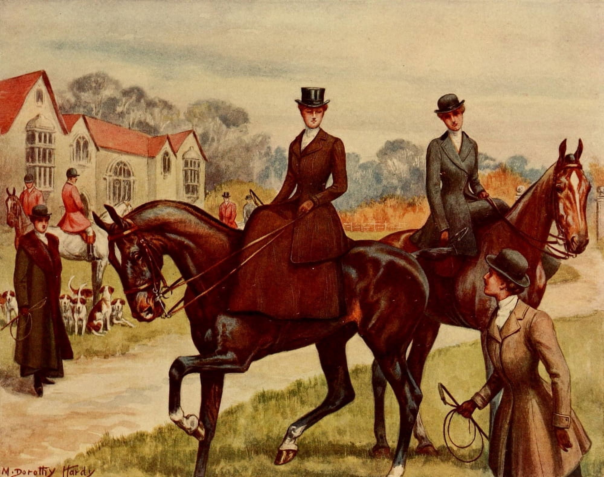 Posterazzi Thomas Hunting Diary 1906 Fashion in everything Canvas Art - Dorothy Hardy (24 x 36)