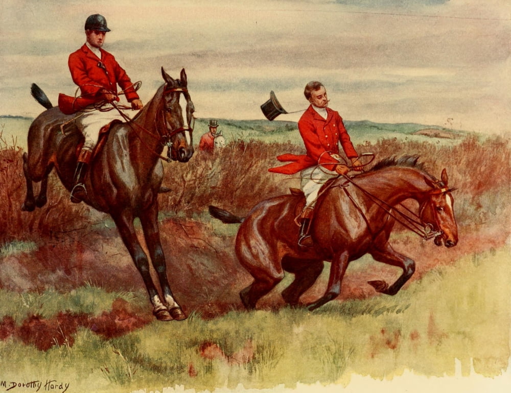 Posterazzi Thomas Hunting Diary 1906 Faster came disaster Canvas Art - Dorothy Hardy (24 x 36)