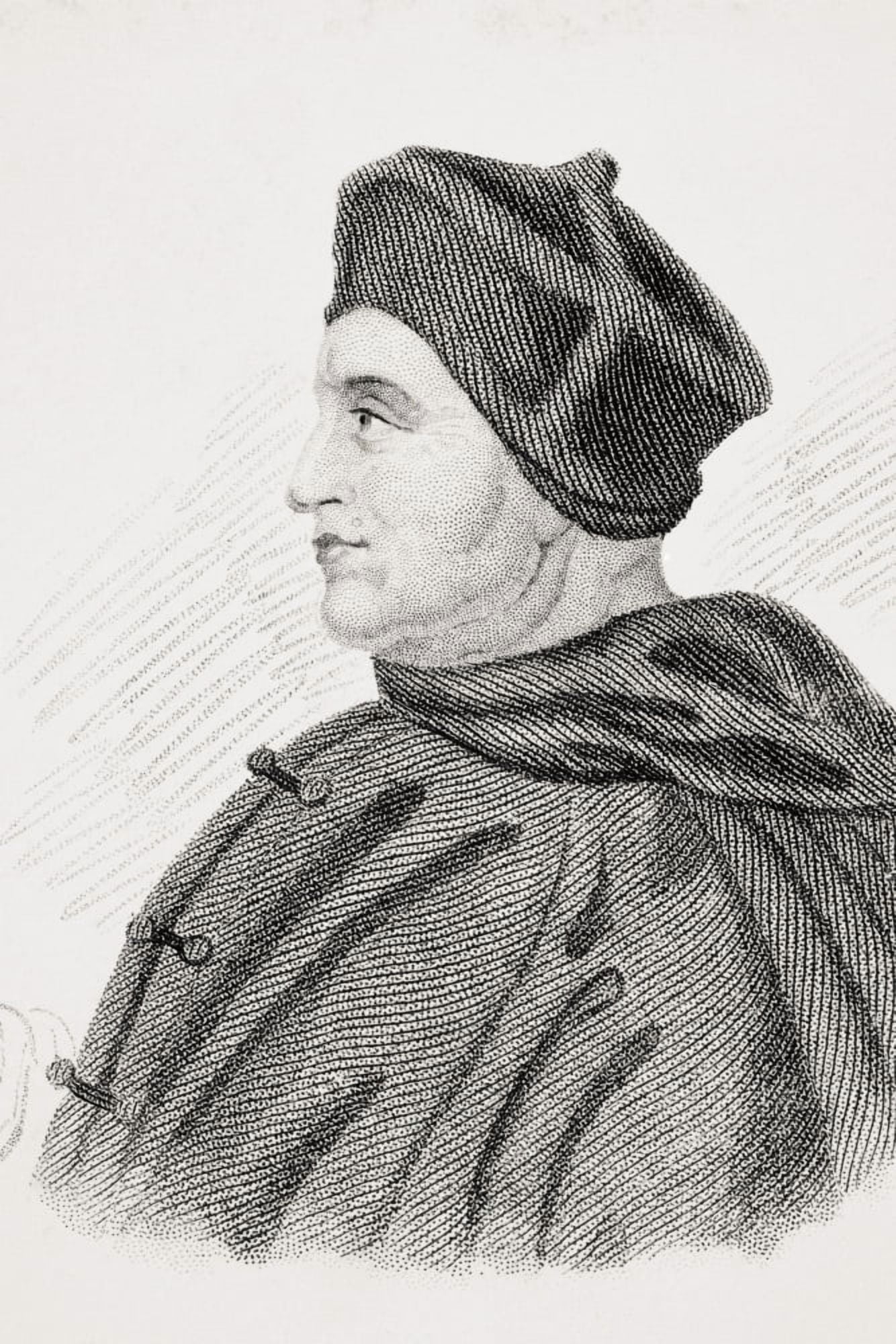 Posterazzi Thomas Wolsey C1475-1530 English Cardinal And Statesman From Old Englands Worthies By Lord Brougham And Others Published London Circa 1880s Canvas Art - Ken Welsh Design Pics (22 x 34)