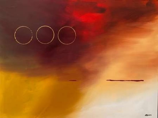 Posterazzi Three Rings Canvas Art - Carmen Guedez (18 x 24)