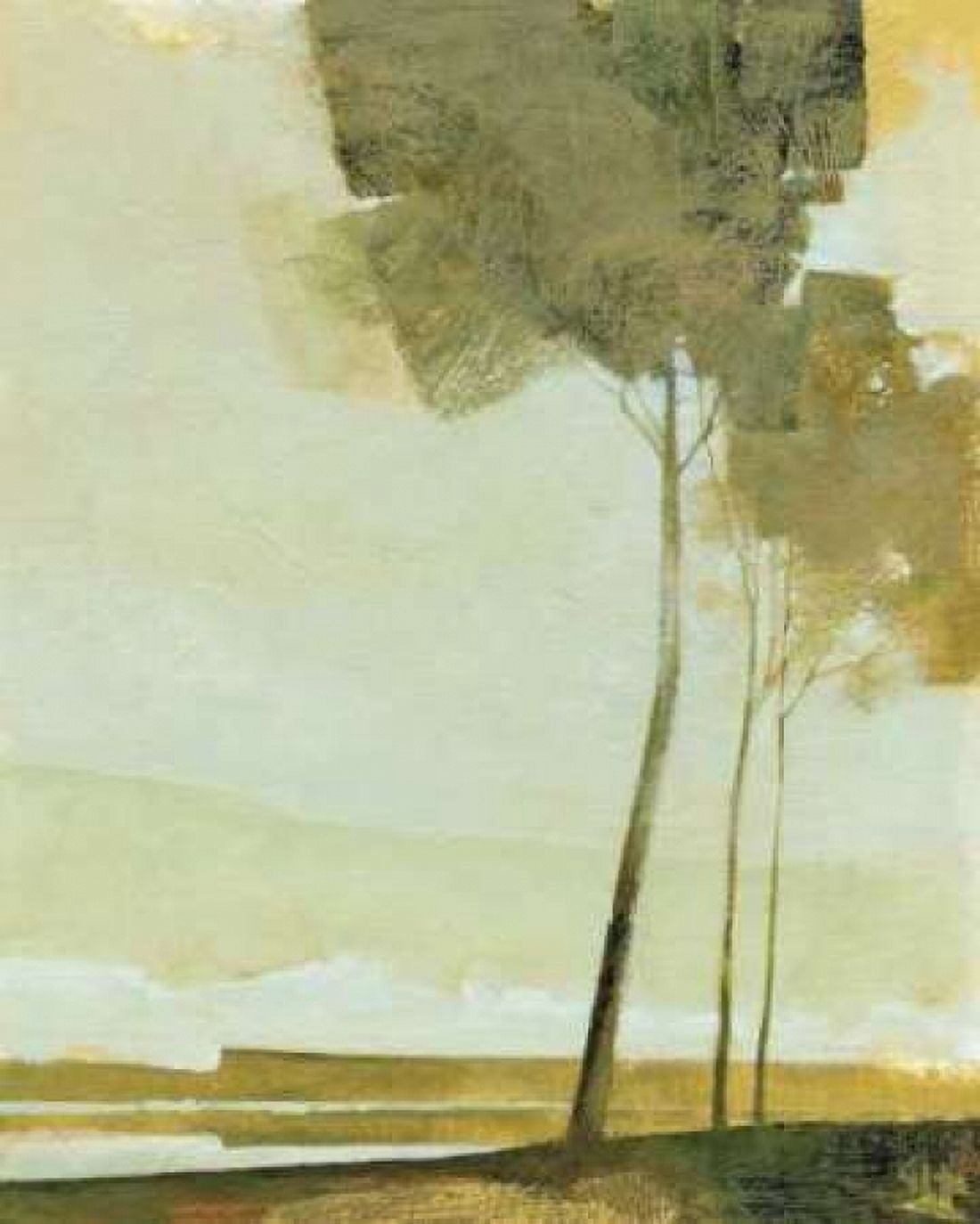 Posterazzi Three Trees Canvas Art - Greg Hargreaves (22 x 28)