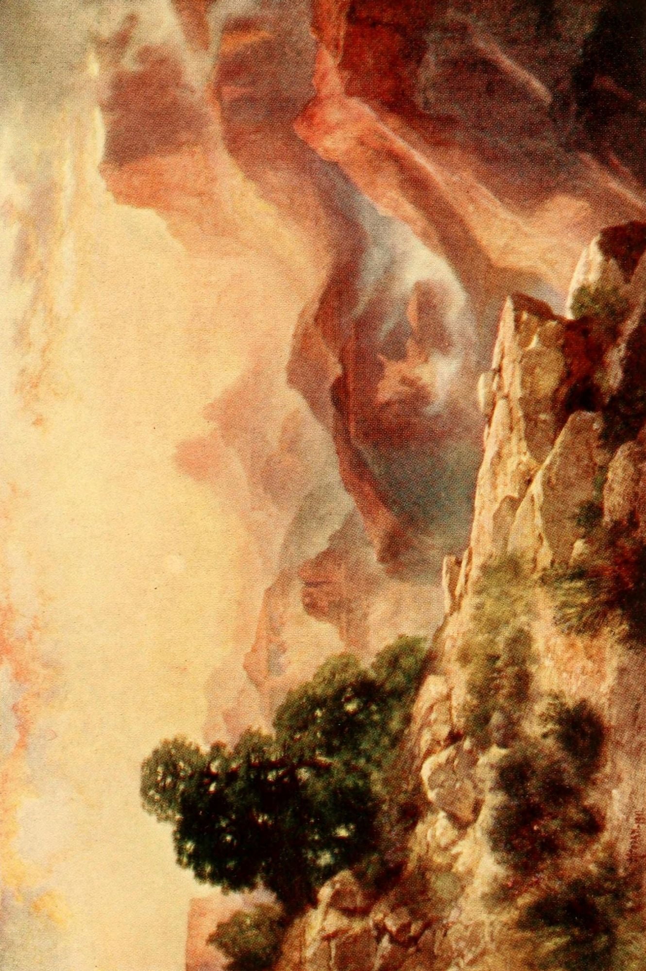 Posterazzi Three wonderlands of the American West 1912 Grand Canyon Canvas Art - Thomas Moran (24 x 36)
