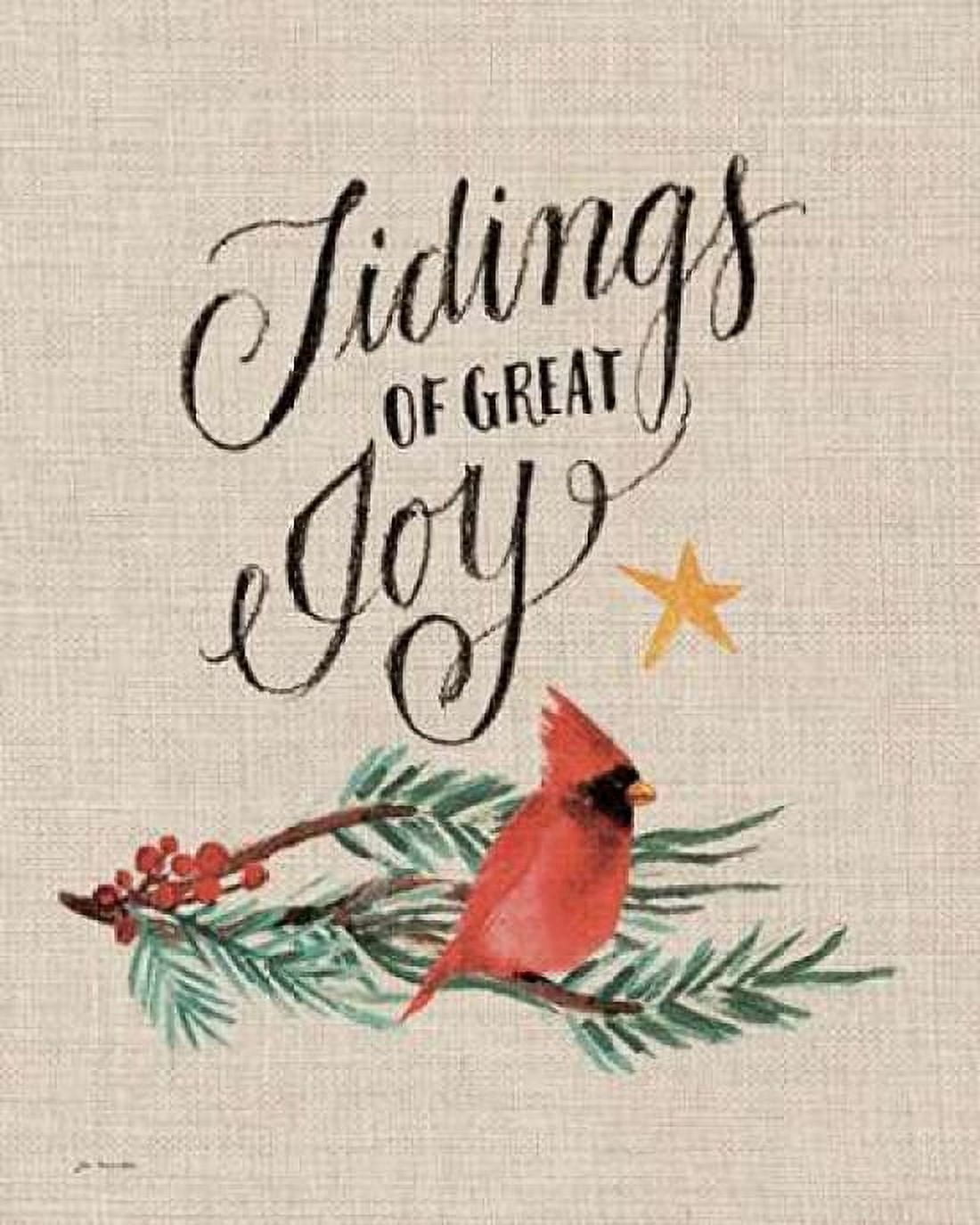 Posterazzi Tidings of Great Joy Canvas Art - Jo Moulton (24 x 30)