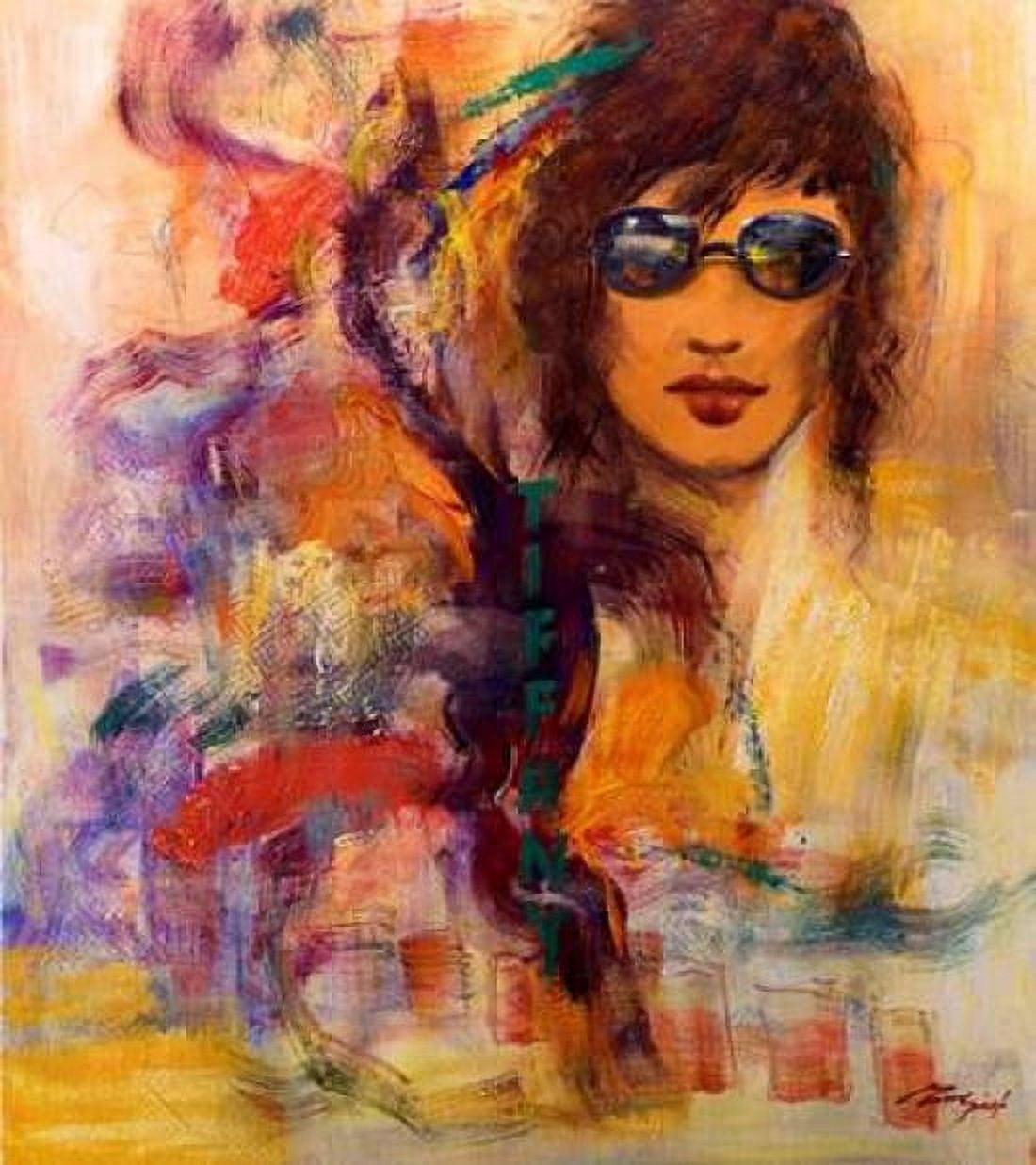 Posterazzi Tiffany Canvas Art - Madjid (24 x 24)