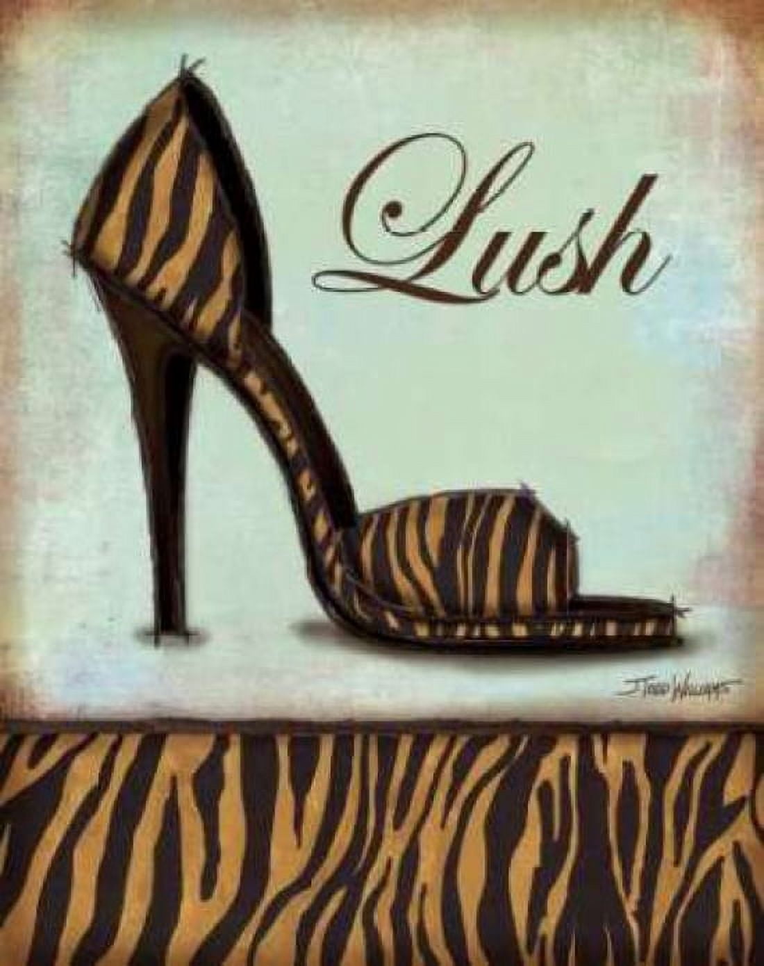 Posterazzi Tiger Shoe Canvas Art - Todd Williams (22 x 28)