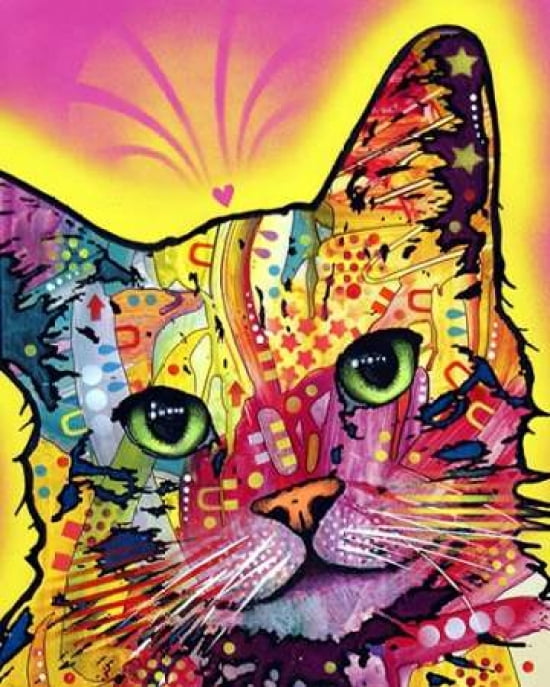 Posterazzi Tilt Cat Canvas Art - Dean Russo (24 x 30)