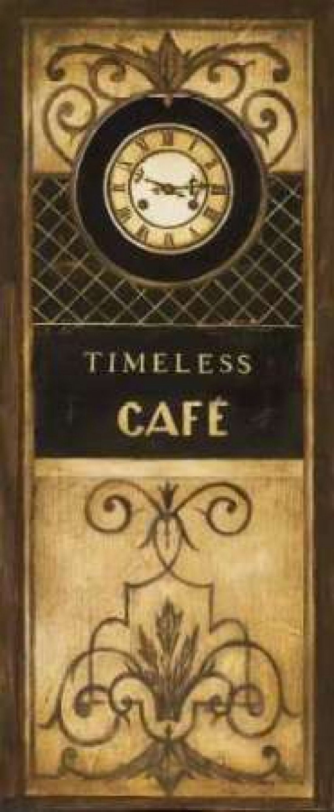 Posterazzi Timeless Cafe Canvas Art - Kimberly Poloson (24 x 48)
