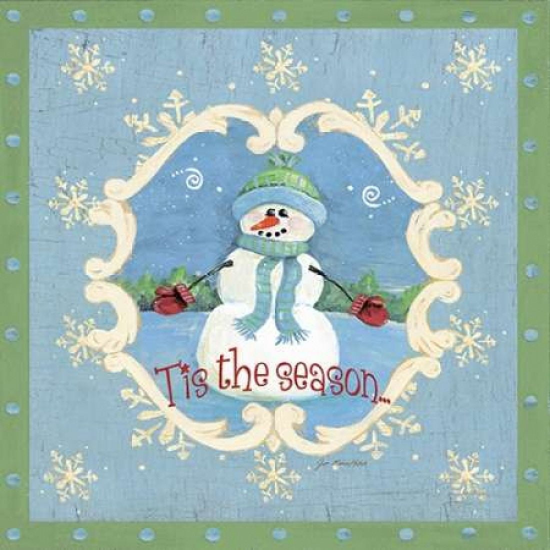 Posterazzi Tis the Season Canvas Art - Jo Moulton (24 x 24)