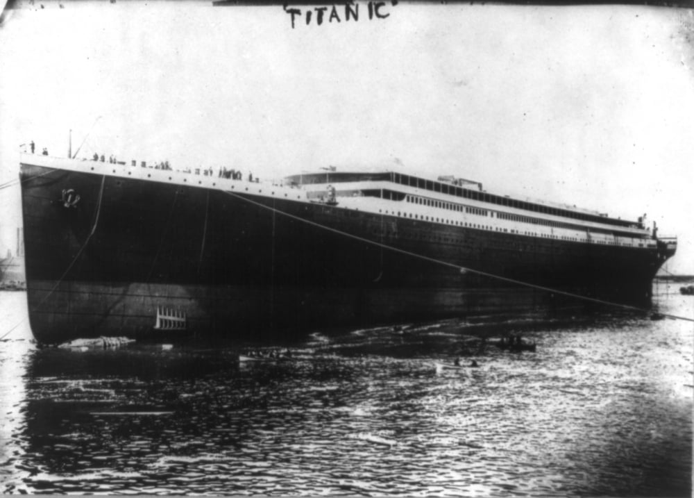 Posterazzi Titanic 1911 Canvas Art - George G Bain (24 x 36)