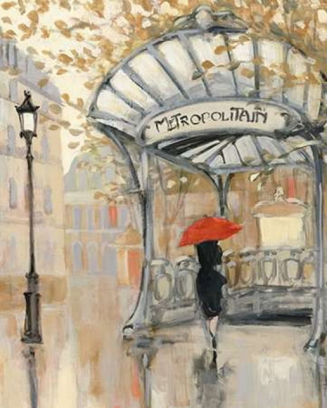 Posterazzi To the Metro III Canvas Art - Julia Purinton (24 x 30)