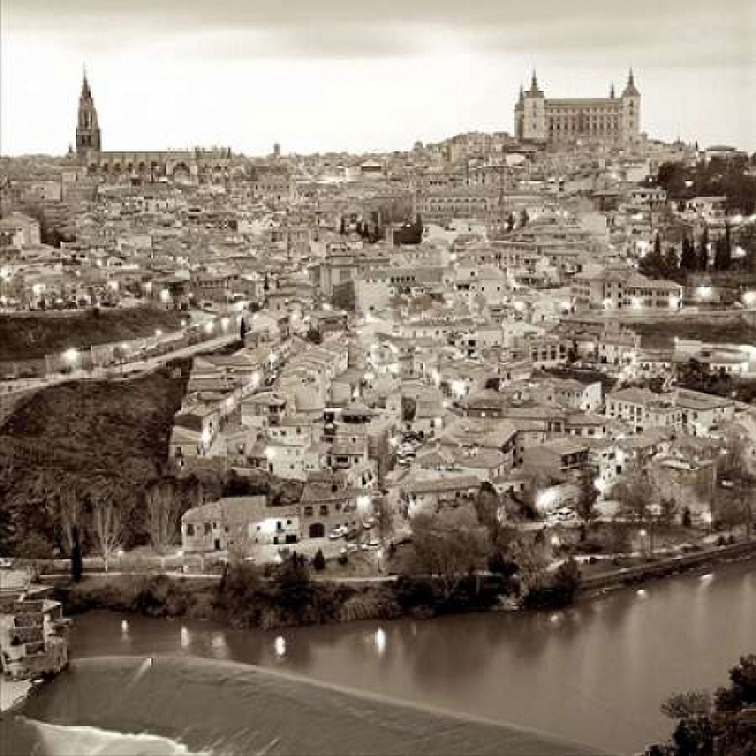 Posterazzi Toledo - 1 Canvas Art - Alan Blaustein (24 x 24)