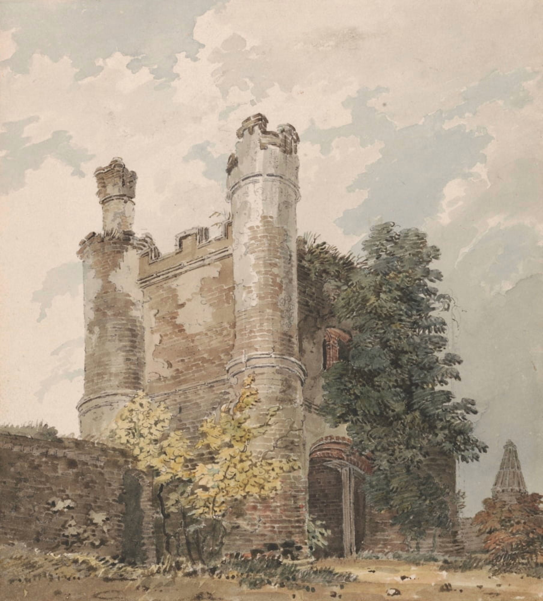 Posterazzi Tolleshunt Beckingham Essex 1795 Canvas Art - Thomas Girtin (24 x 36)