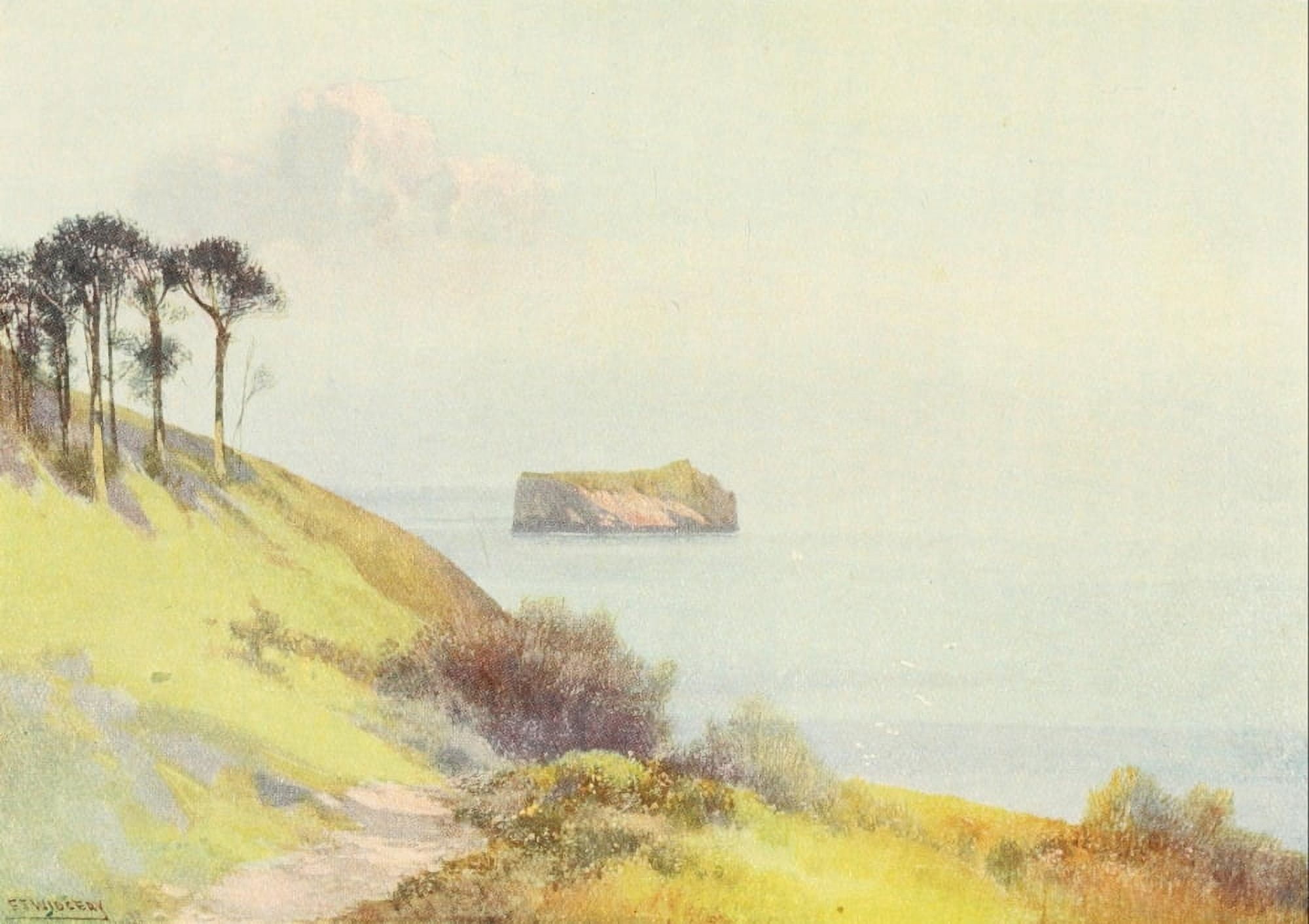 Posterazzi Torquay 1920 Orestone Canvas Art - Frederick J Widgery (24 x 36)
