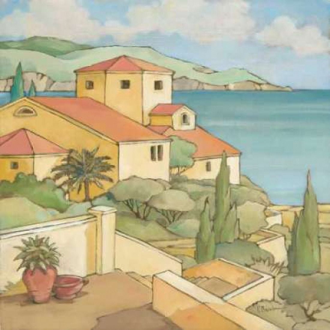 Posterazzi Torrino I Canvas Art - Paul Brent (24 x 24)