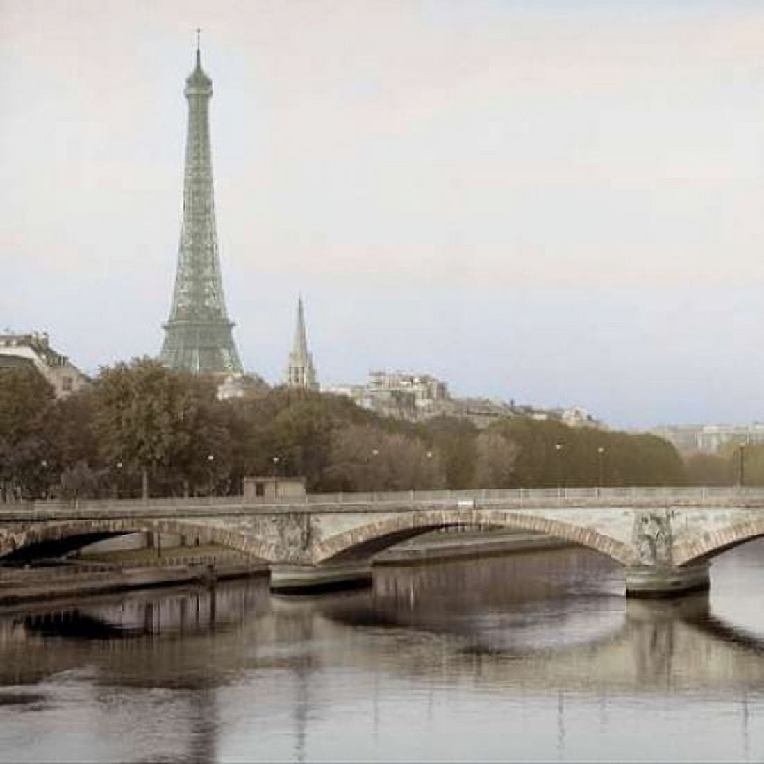 Posterazzi Tour Eiffel - 3 Canvas Art - Alan Blaustein (24 x 24)