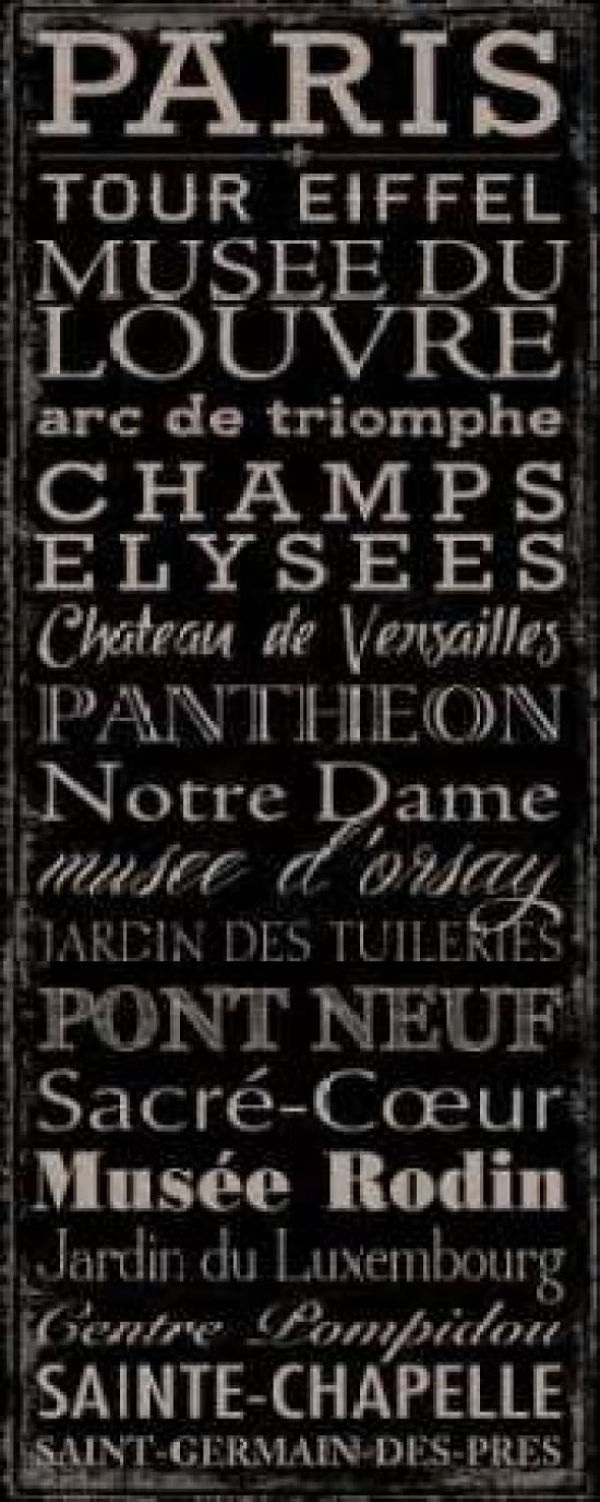 Posterazzi Tour Eiffel Canvas Art - Stephanie Marrott (24 x 48)