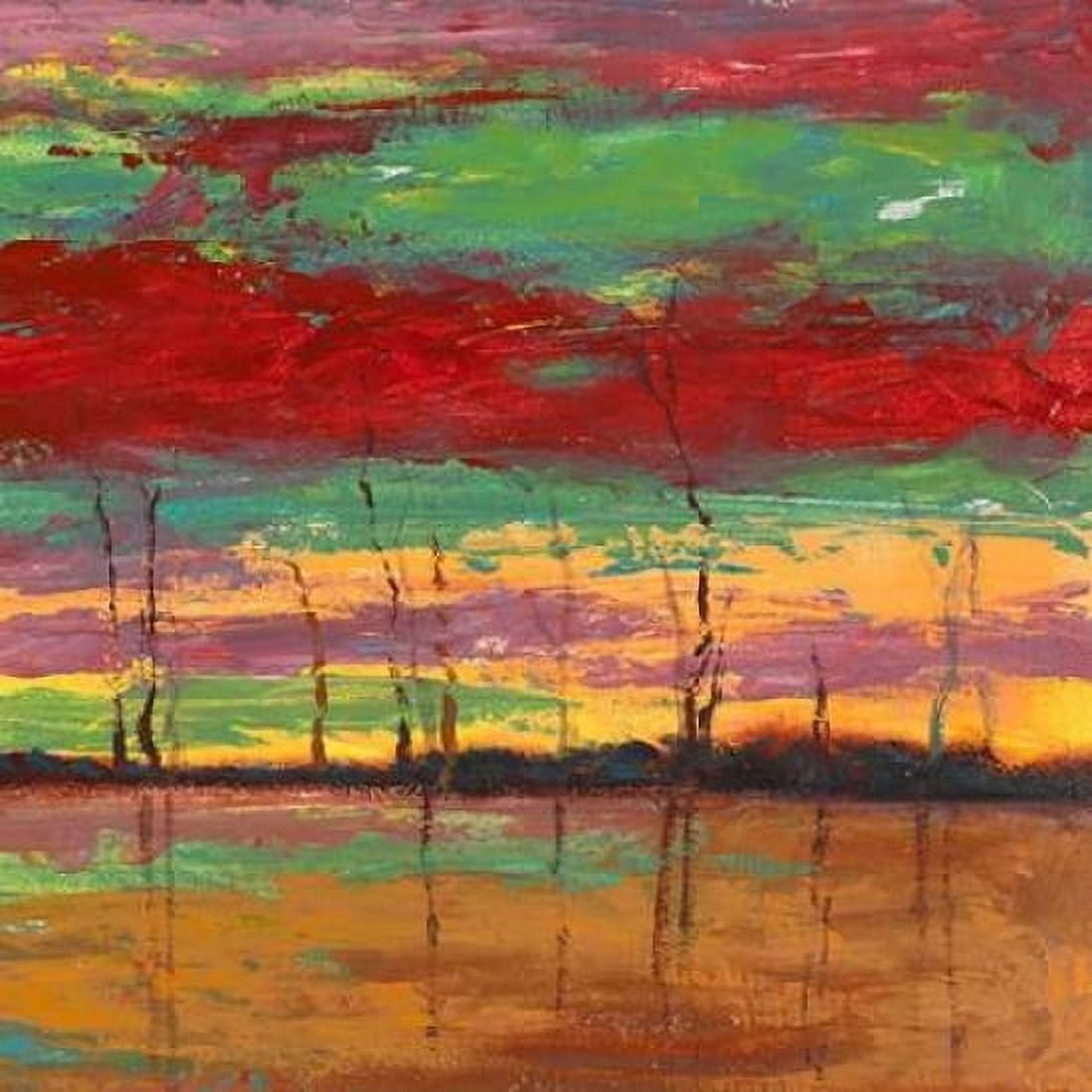 Posterazzi Tramonto sul bosco III Canvas Art - Lucas (24 x 24)