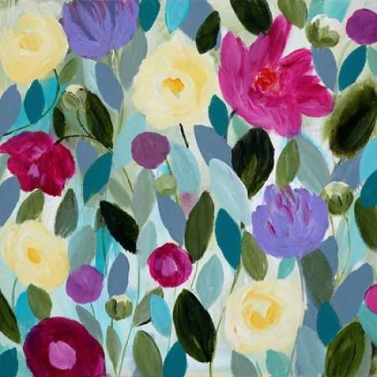 Posterazzi Tranquility Blooms Canvas Art - Carrie Schmitt (24 x 24)