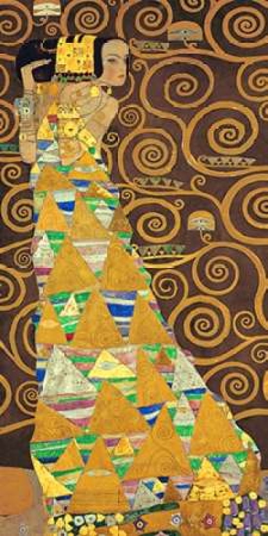 Posterazzi Tree of Life-Brown I Canvas Art - Gustav Klimt (24 x 48)