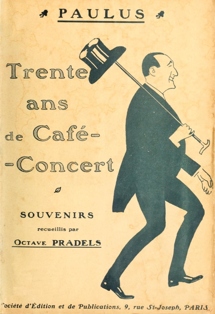 Posterazzi Trente ans de cafe-concert by Paulus 1900 cover Canvas Art - Unknown (24 x 36)