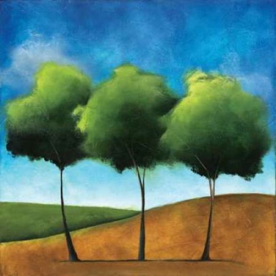 Posterazzi Tres Amigas Canvas Art - Caitlin Schwerin (24 x 24)