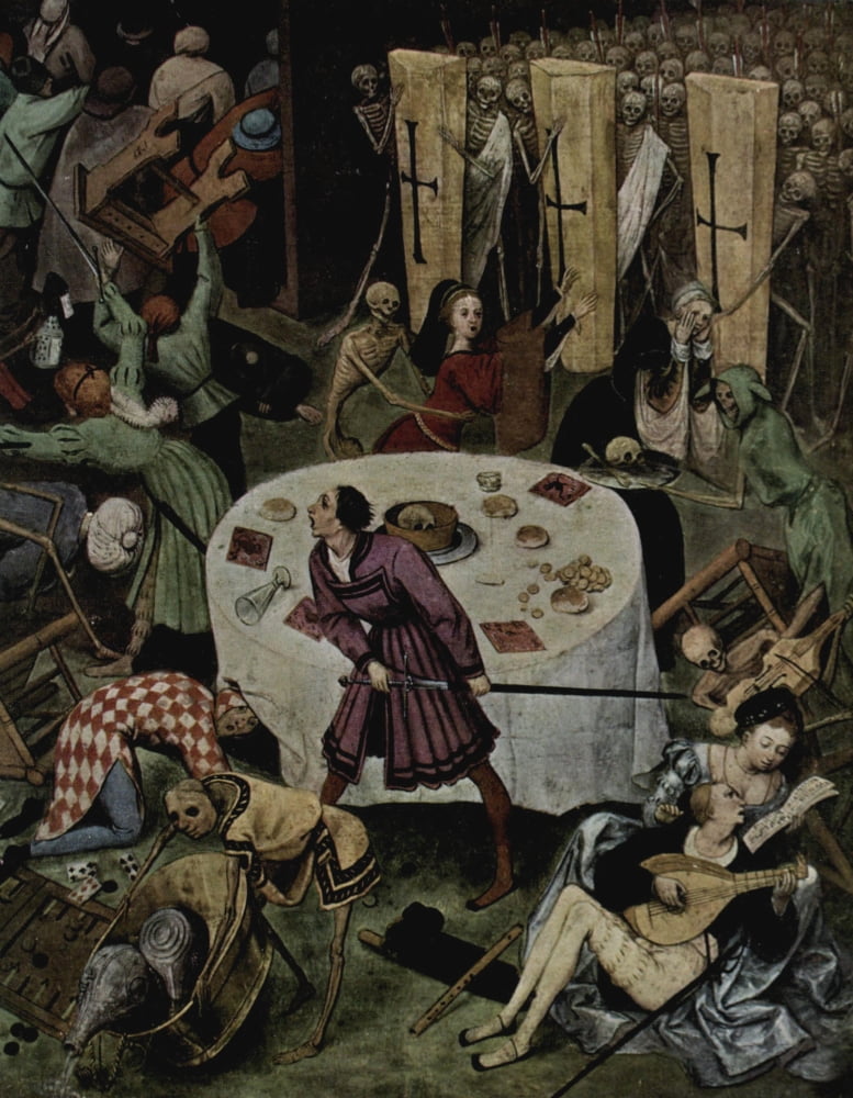 Posterazzi Triomphe de la Mort Canvas Art - Pieter Bruegel (24 x 36)