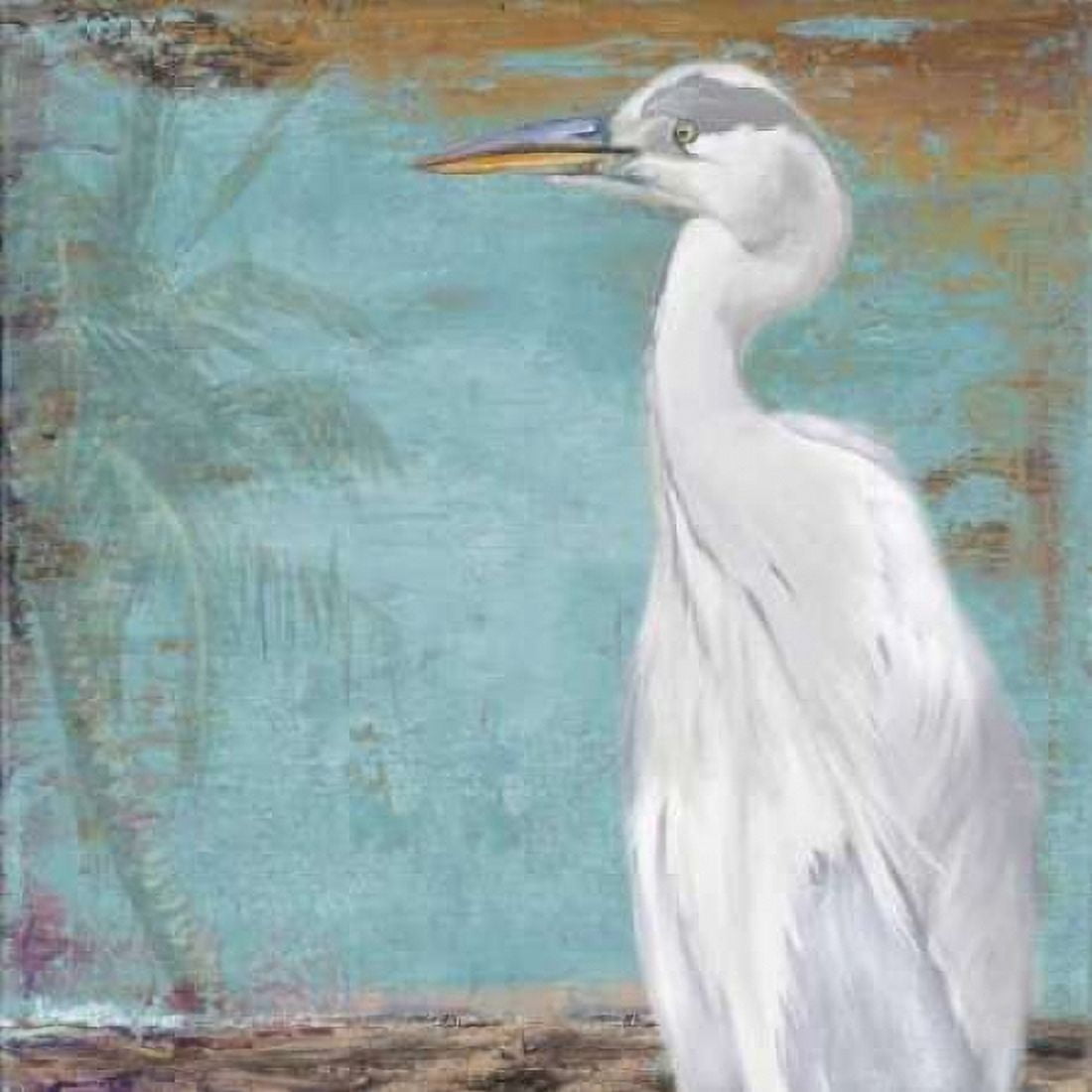 Posterazzi Tropic Heron II Canvas Art - Patricia Pinto (24 x 24)
