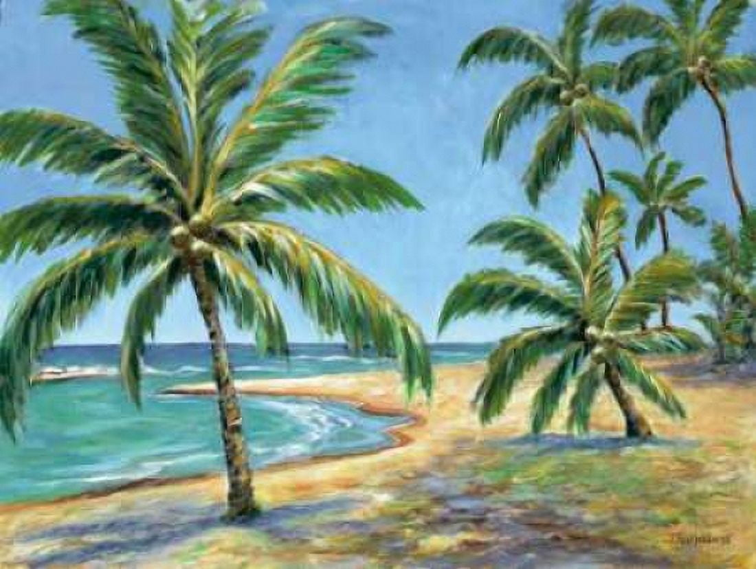 Posterazzi Tropical Beach Canvas Art - Todd Williams (18 x 24)