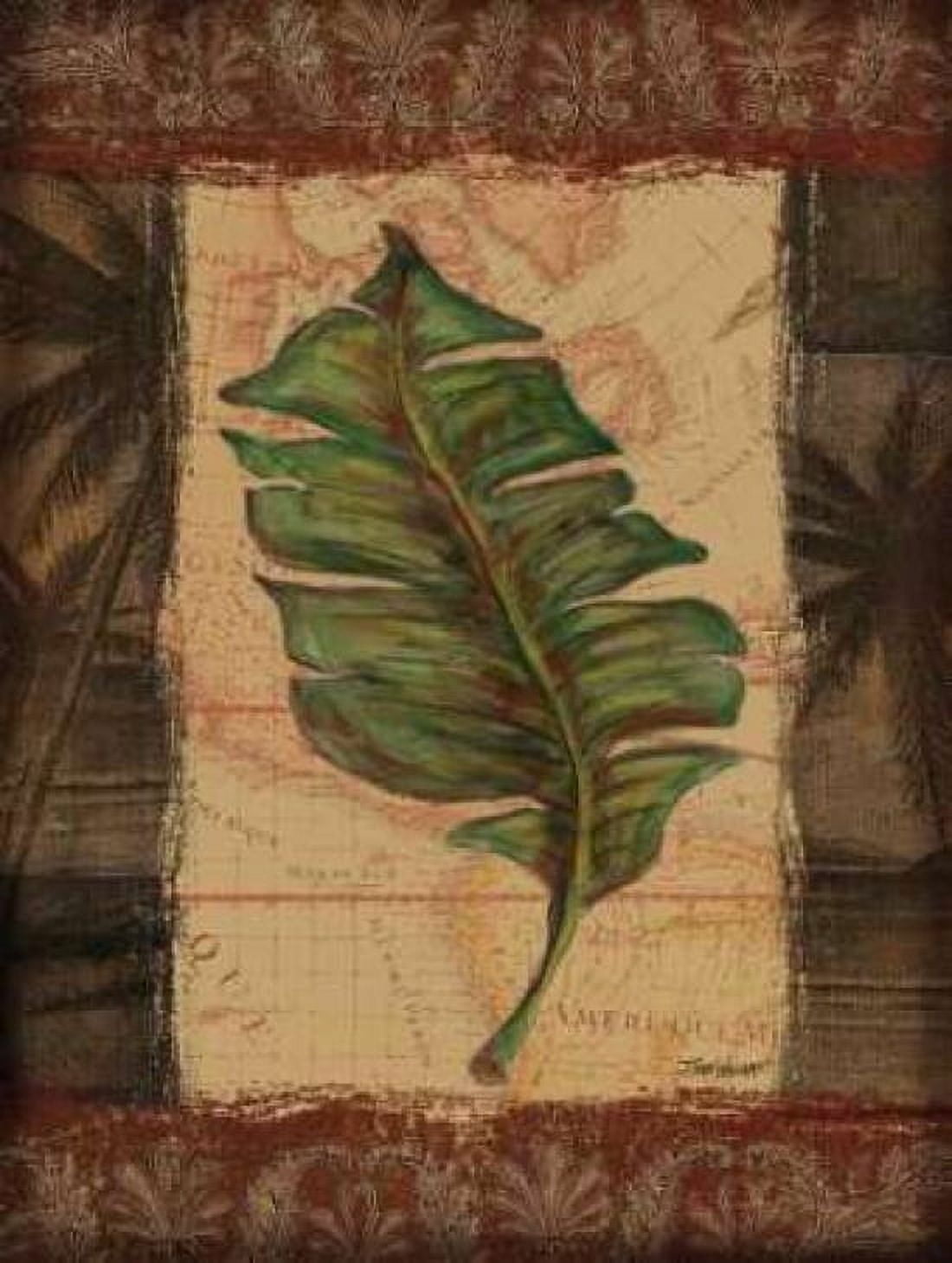 Posterazzi Tropical Leaf I Canvas Art - Todd Williams (18 x 24)