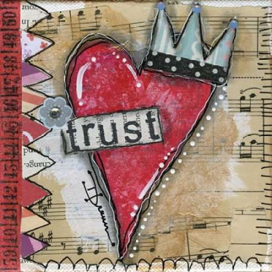Posterazzi Trust Canvas Art - Denise Braun (24 x 24)
