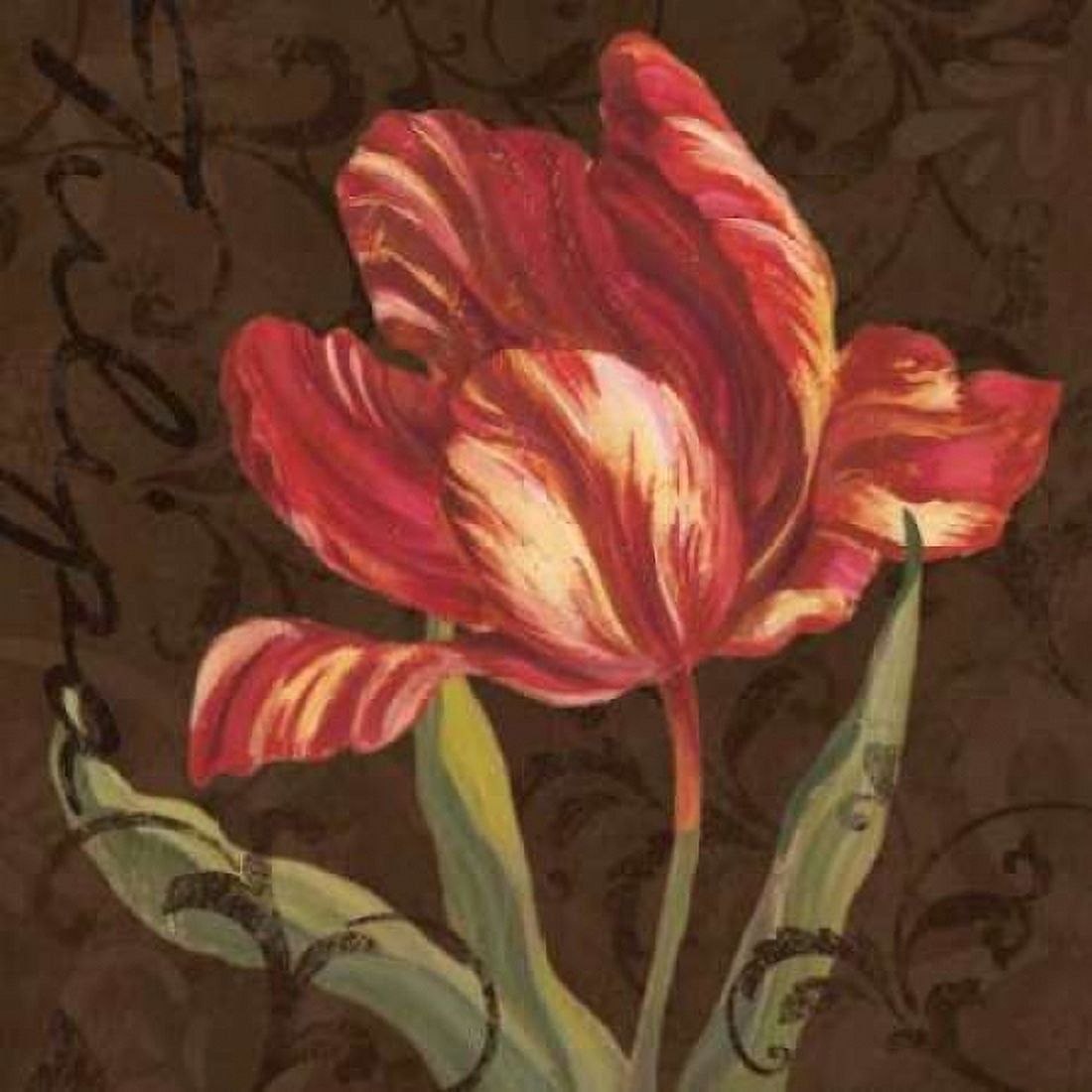 Posterazzi Tulipa II Canvas Art - Jillian Jeffrey (24 x 24)