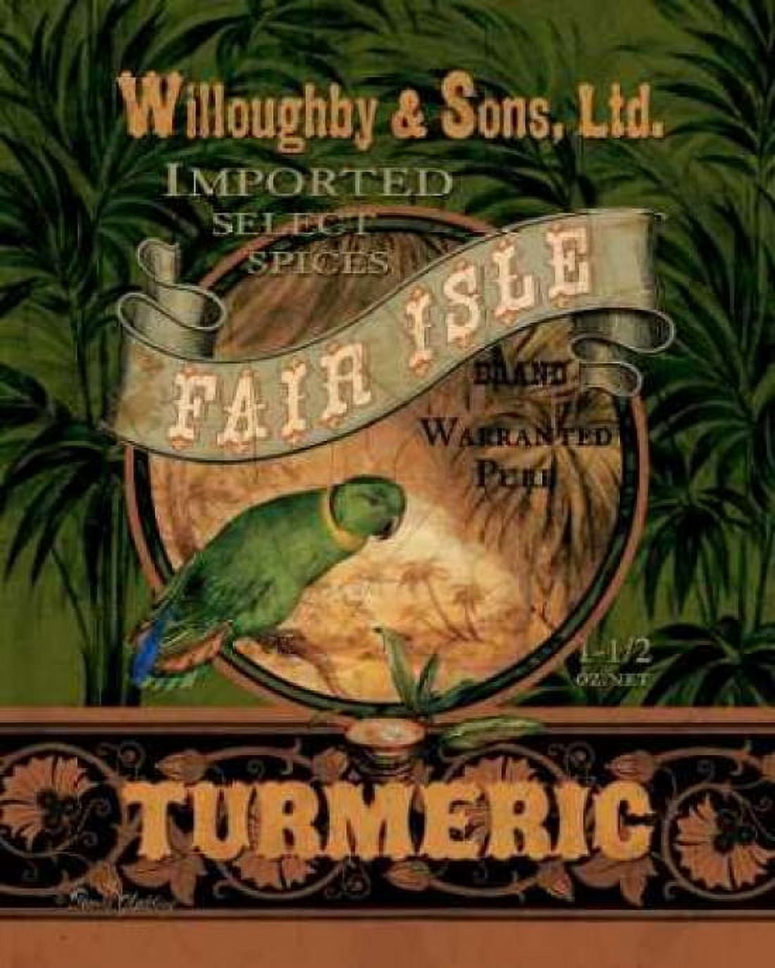 Posterazzi Turmeric Canvas Art - Pamela Gladding (24 x 30)