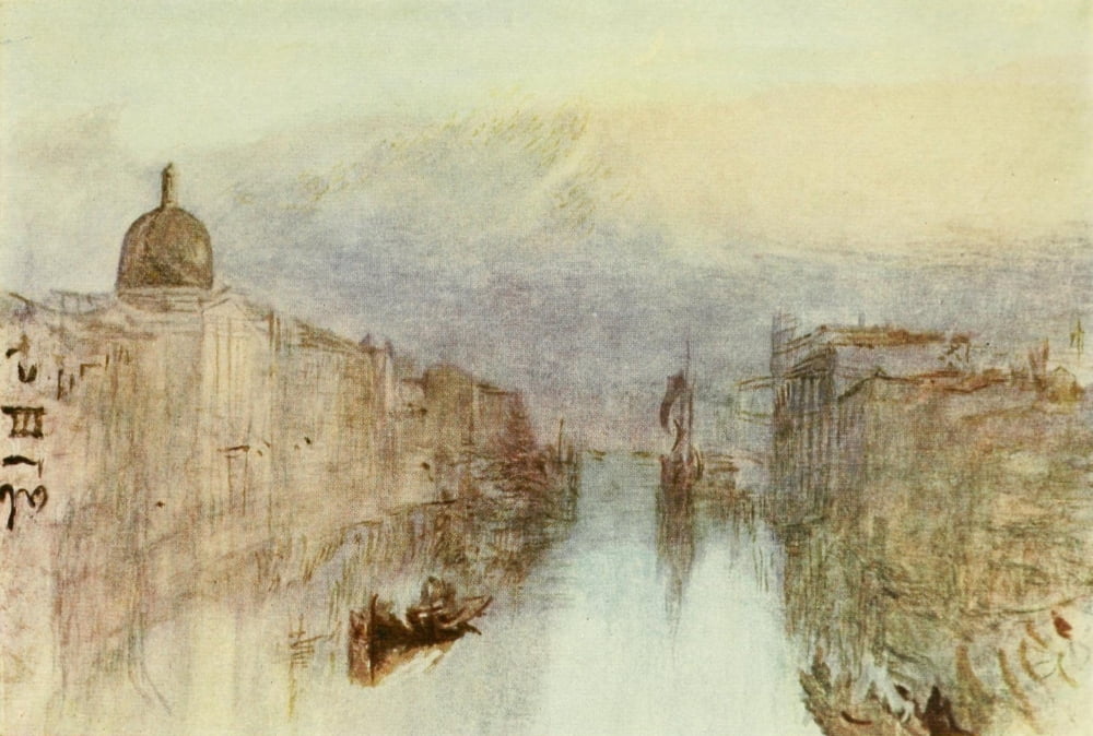 Posterazzi Turner 1907 Canvas Art - JMW Turner (24 x 36)
