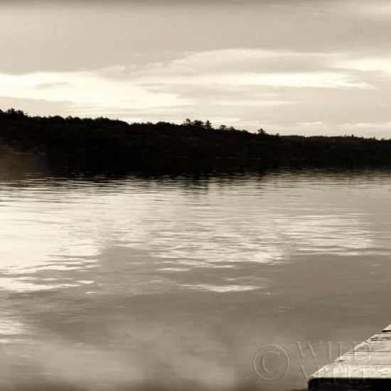 Posterazzi Twilight Dock II Canvas Art - Sue Schlabach (24 x 24)