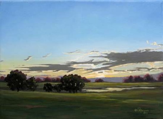 Posterazzi Twilight Sun Canvas Art - Julie Peterson (18 x 24)