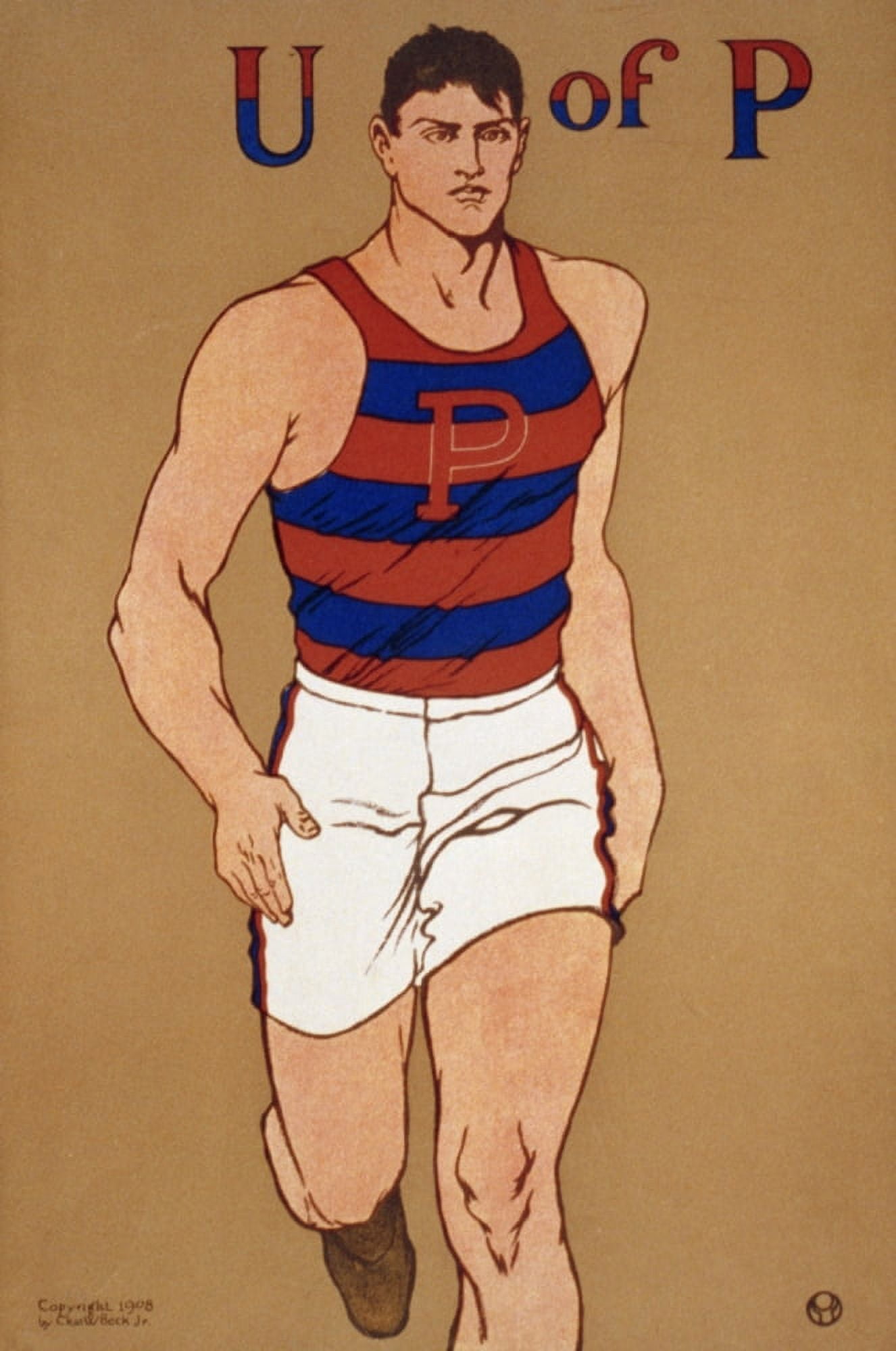 Posterazzi U of P 1908 Canvas Art - Edward Penfield (24 x 36)