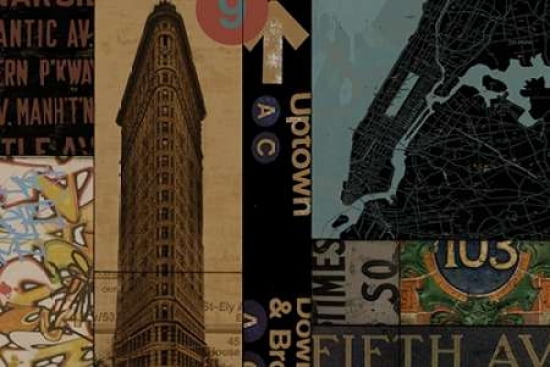 Posterazzi URBAN UPTOWN I Canvas Art - Eric Yang (12 x 18)