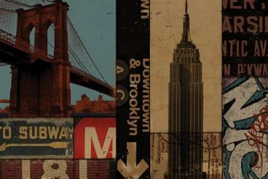Posterazzi URBAN UPTOWN II Canvas Art - Eric Yang (12 x 18)