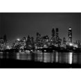 thumbnail image 1 of Posterazzi  USA New York City Lower Manhattan Skyline at Night Poster Print - 18 x 24 in., 1 of 1
