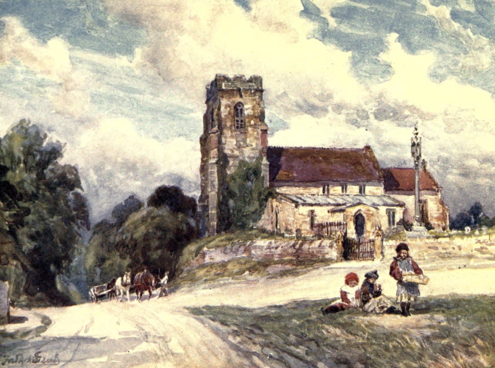 Posterazzi Ufton Canvas Art - F Whitehead (24 x 36)