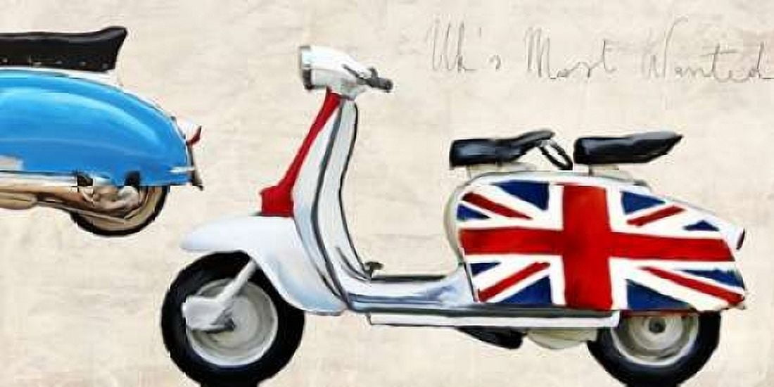 Posterazzi Uks Most Wanted Canvas Art - Teo Rizzardi (10 x 20)