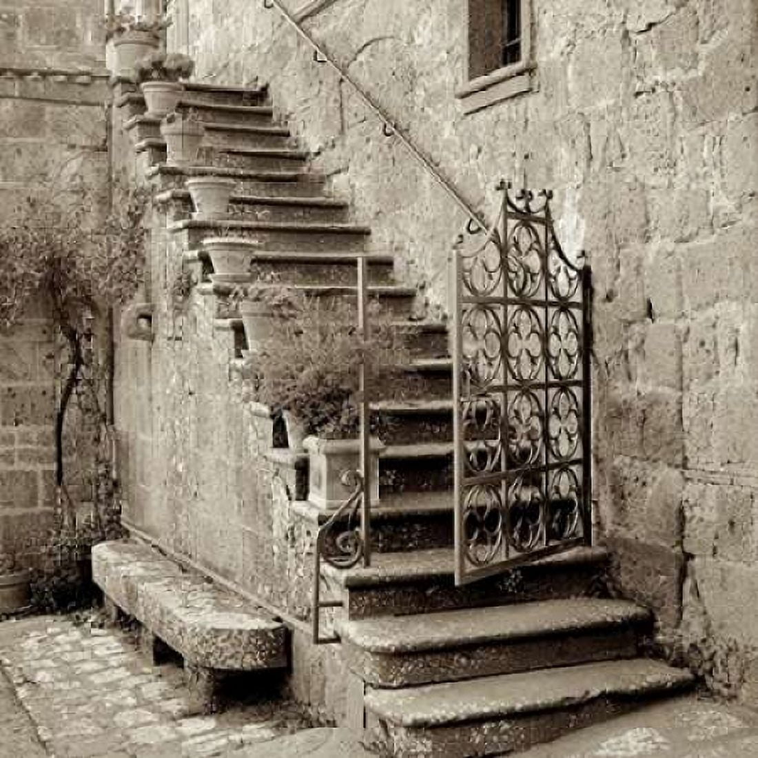Posterazzi Umbria Scala - 1 Canvas Art - Alan Blaustein (24 x 24)