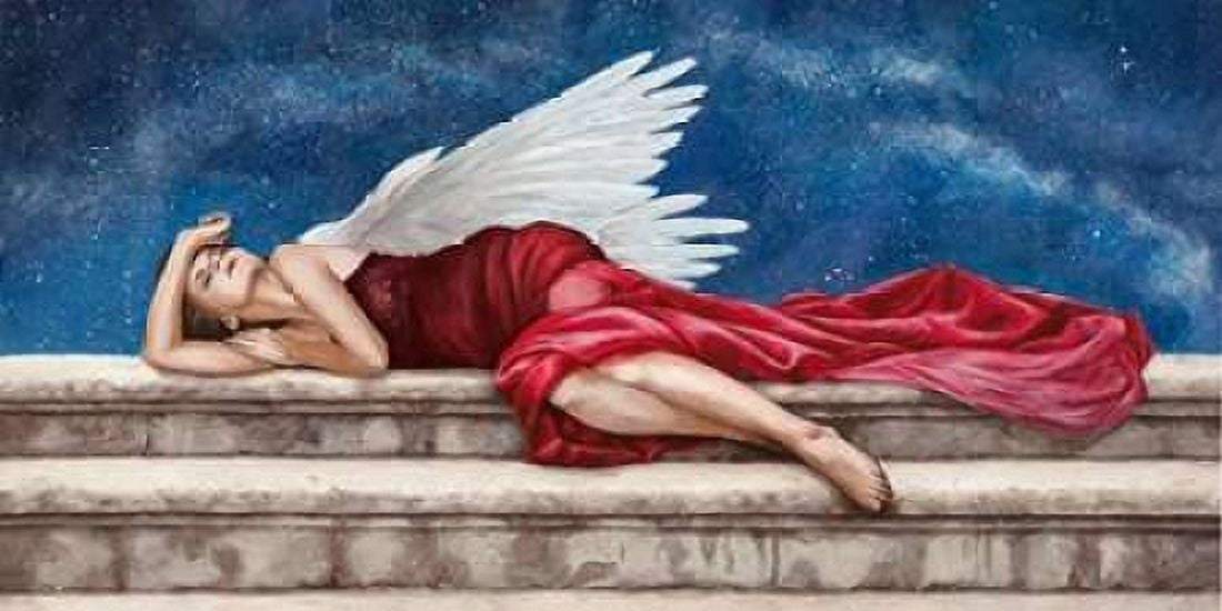 Posterazzi Under a Starry Night Canvas Art - Sonya Duval (24 x 48)