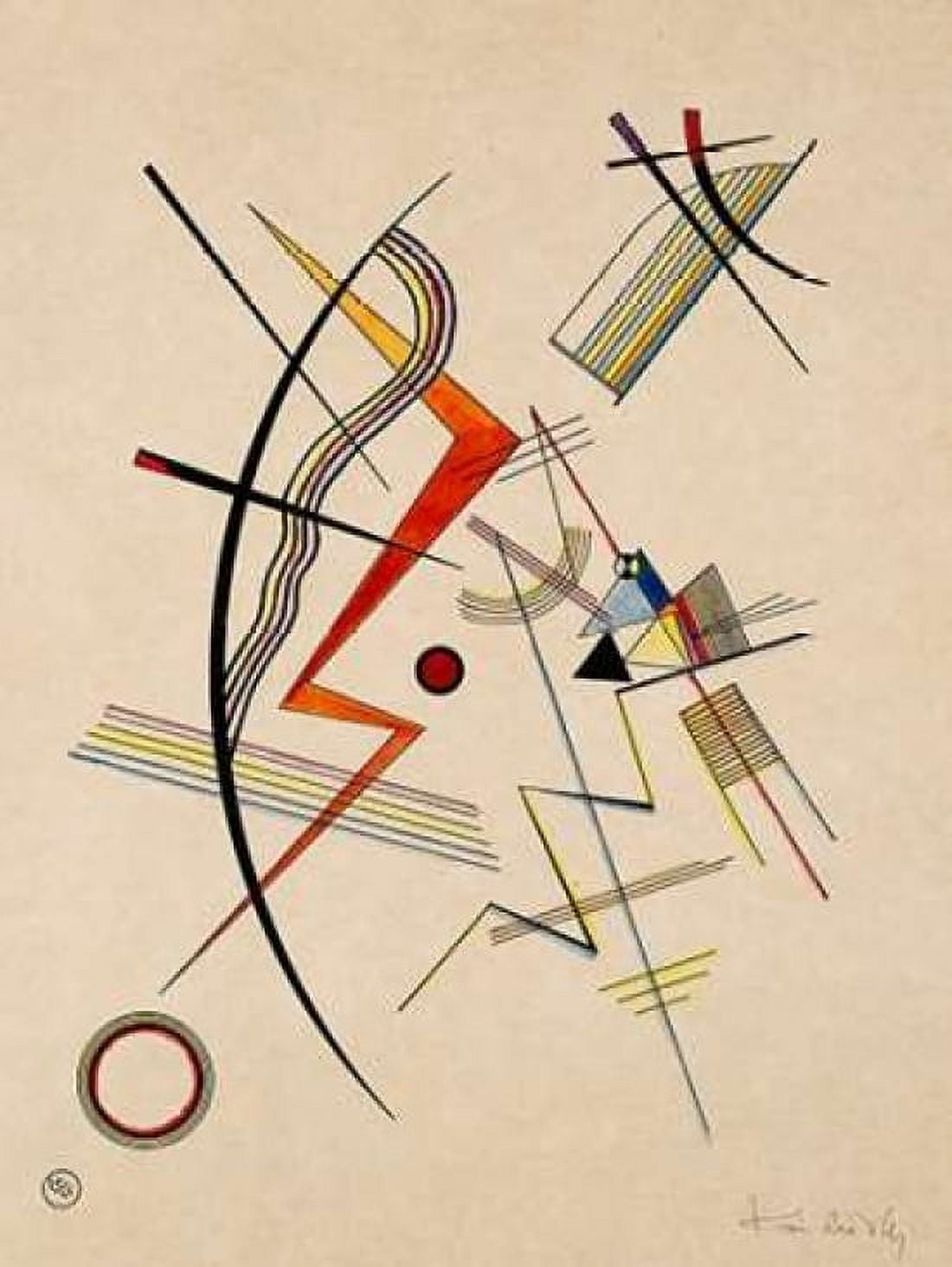 Posterazzi Untitled Canvas Art - Wassily Kandinsky (22 x 28)