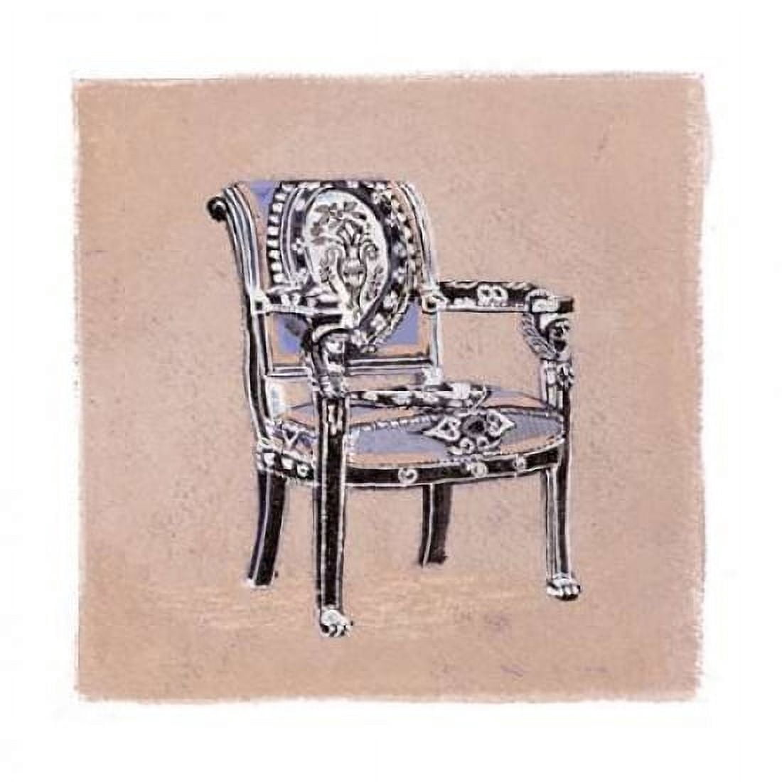 Posterazzi Urn Chair III Canvas Art - Debbie Nicholas (24 x 24)